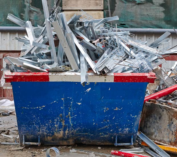 removal of debris construction waste building